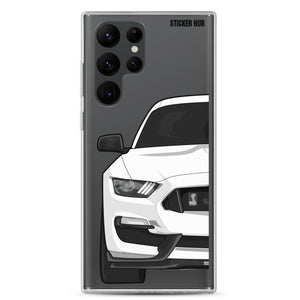 White Mustang GT350 - Samsung Case