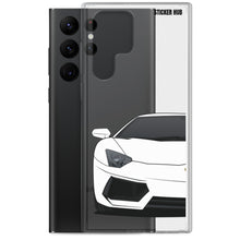 Load image into Gallery viewer, White Lamborghini Aventadoor - Samsung Case