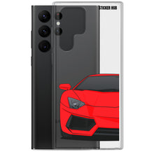 Load image into Gallery viewer, Red Lamborghini Aventadoor - Samsung Case