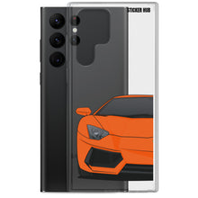 Load image into Gallery viewer, Orange Lamborghini Aventadoor - Samsung Case