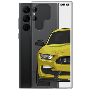 Yellow Mustang GT350 - Samsung Case