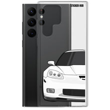 Load image into Gallery viewer, White C6 Corvette Z06 - Samsung Case