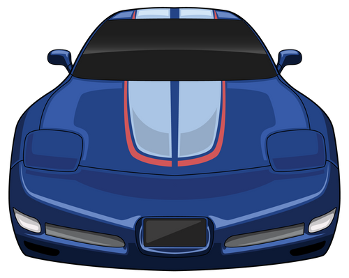 C5 Corvette Z06 Stickers