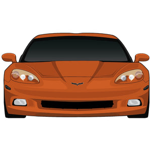 C6 Corvette Stickers