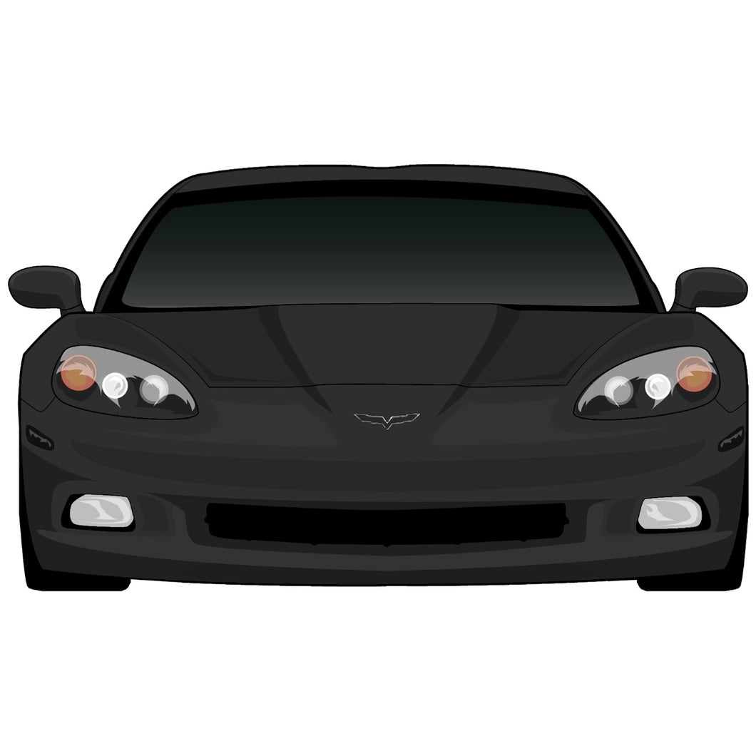 C6 Corvette Stickers