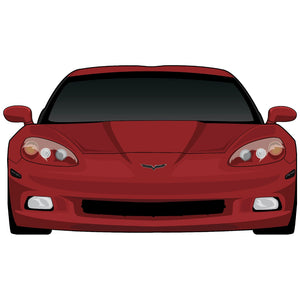 C6 Corvette Stickers