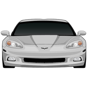 C6 Corvette Stickers