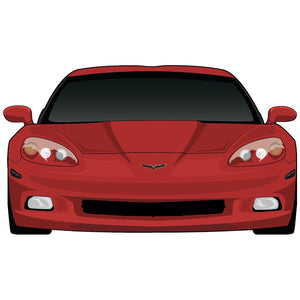 C6 Corvette Stickers