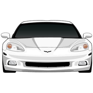 C6 Corvette Stickers