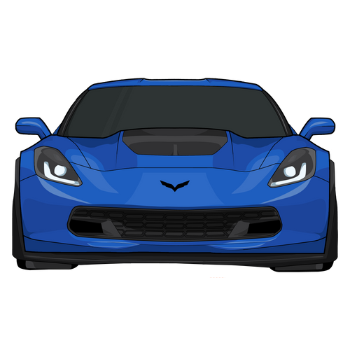 C7 Corvette Z06 MAGNETS