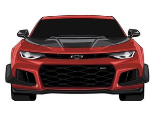 Camaro ZL1 1LE Stickers