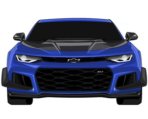 Camaro ZL1 1LE Stickers