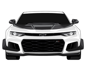 Camaro ZL1 1LE Stickers