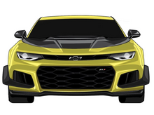 Load image into Gallery viewer, Camaro ZL1 1LE Stickers