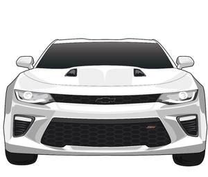 6th Gen Camaro SS Stickers