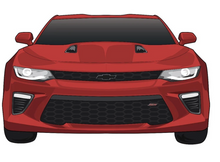 Load image into Gallery viewer, 6th Gen Camaro SS Stickers