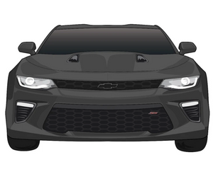 6th Gen Camaro SS Stickers