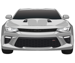 6th Gen Camaro SS Stickers