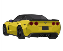 Load image into Gallery viewer, C6 Corvette Z06 Stickers