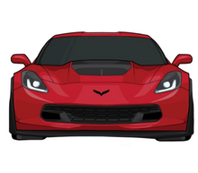 Load image into Gallery viewer, C7 Corvette Z06 Stickers