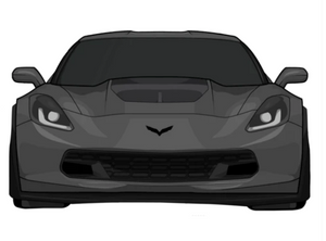 C7 Corvette Z06 Stickers