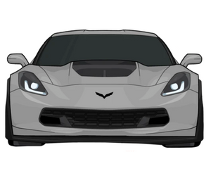 C7 Corvette Z06 Stickers