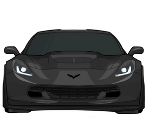 C7 Corvette Z06 Stickers