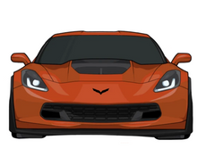 Load image into Gallery viewer, C7 Corvette Z06 Stickers