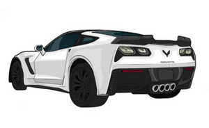 C7 Corvette Z06 Stickers