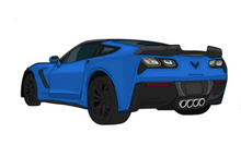 Load image into Gallery viewer, C7 Corvette Z06 Stickers