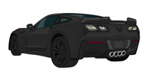 Load image into Gallery viewer, C7 Corvette Z06 Stickers