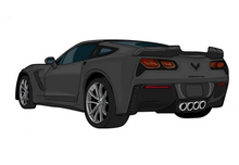 Load image into Gallery viewer, C7 Corvette Grand Sport Stickers