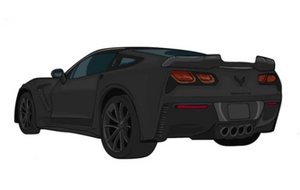 C7 Corvette Grand Sport Stickers