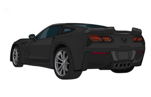 C7 Corvette Grand Sport Stickers