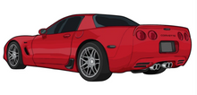 Load image into Gallery viewer, C5 Corvette Z06 Stickers