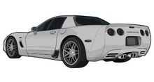 Load image into Gallery viewer, C5 Corvette Z06 Stickers