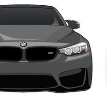 Load image into Gallery viewer, BMW M3 Stickers