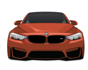 BMW M3 Stickers