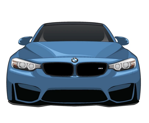 BMW M3 Stickers