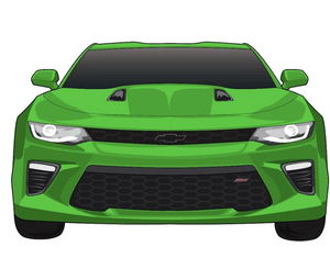 6th Gen Camaro SS Stickers