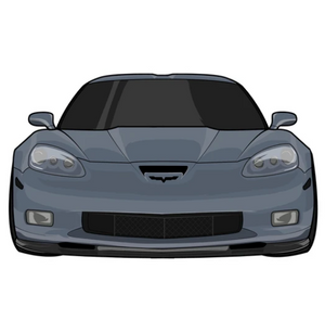 C6 Corvette Z06 Stickers