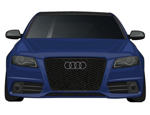 B8 Audi A4/S4 Stickers