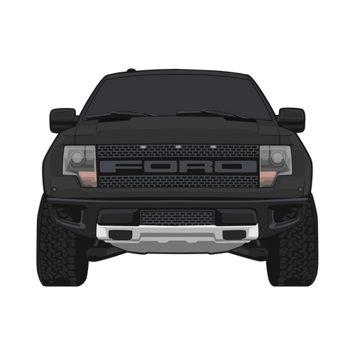 Gen 1 Ford Raptor Stickers