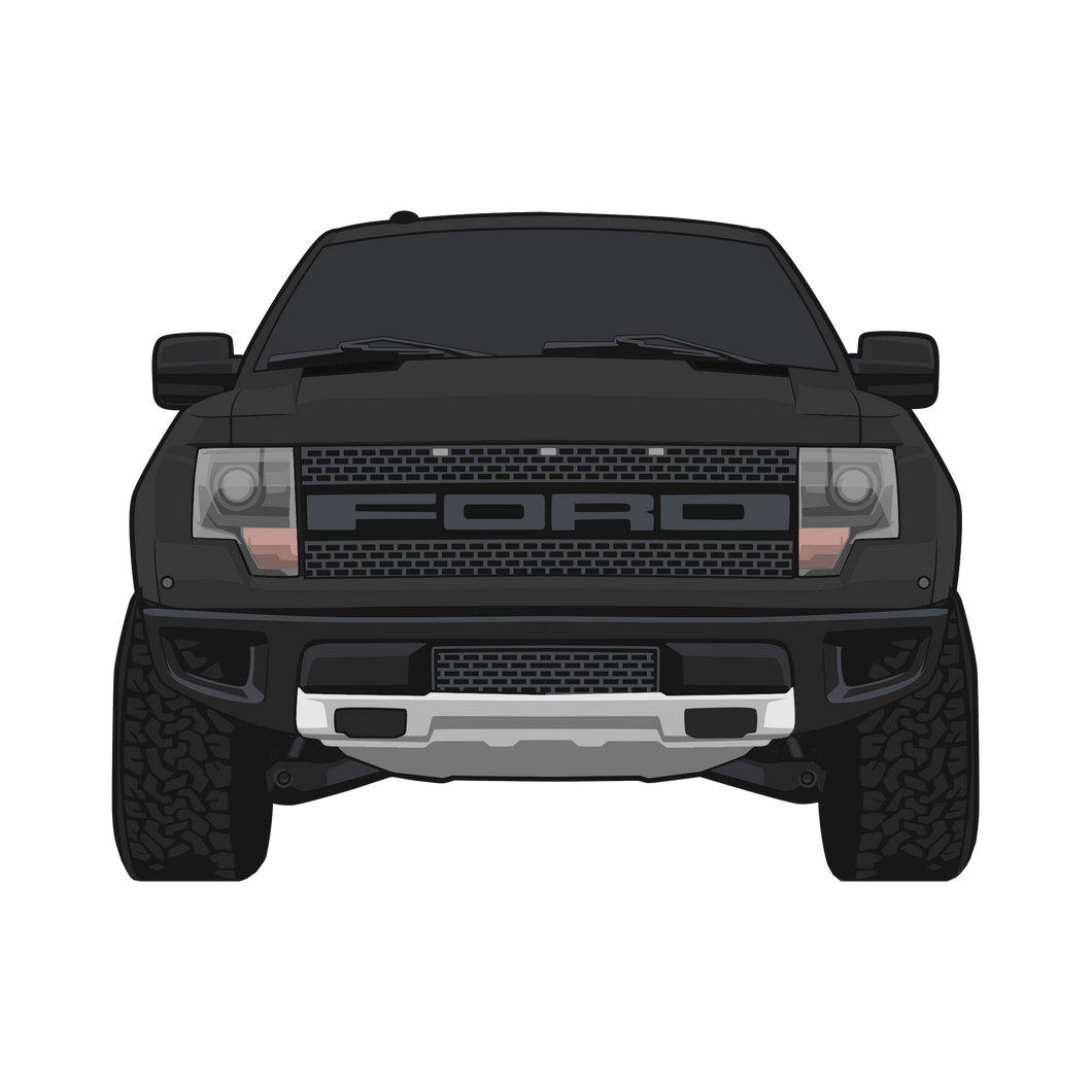 Gen 1 Ford Raptor Stickers