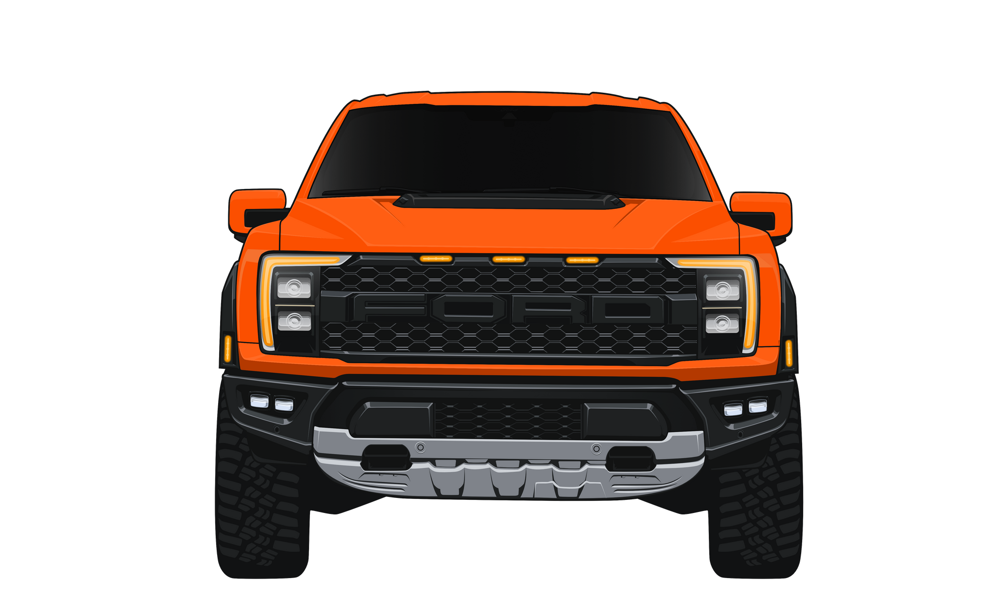 Gen 3 Ford Raptor Stickers – Sticker Hub