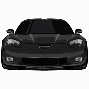 C6 Corvette Z06 Stickers