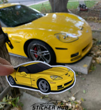 Load image into Gallery viewer, Cartoon Stickers + Digital Drawing - Your Exact Car