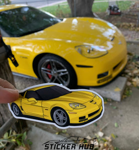 Cartoon Stickers + Digital Drawing - Your Exact Car