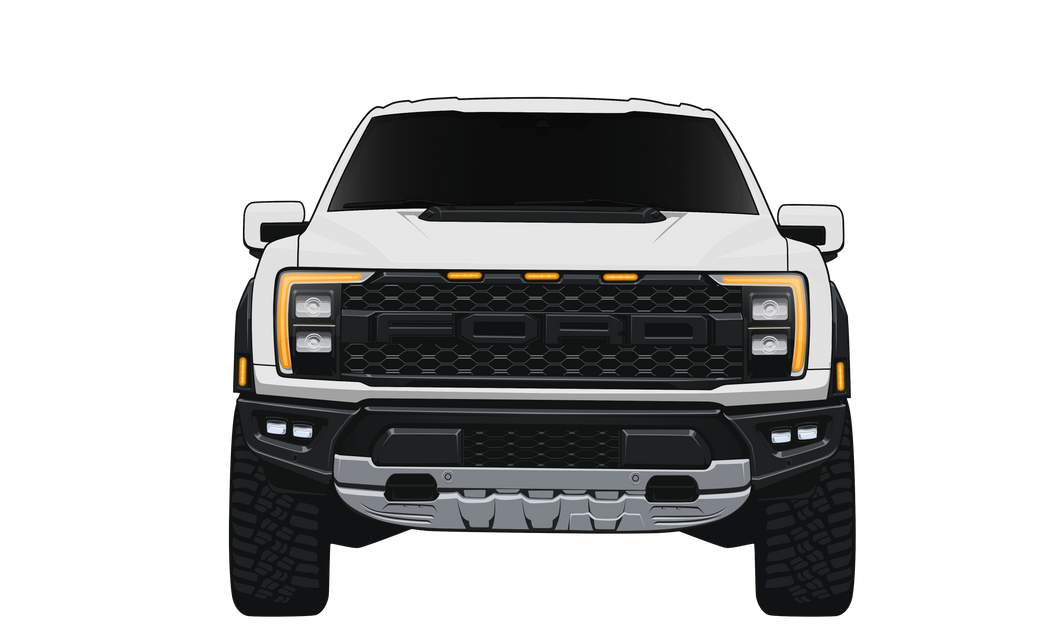 Gen 3 Ford Raptor Stickers