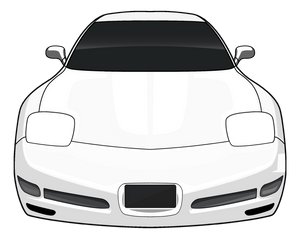 C5 Corvette Z06 Stickers